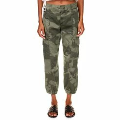 Discount 🔔 Sanctuary Rebel Camo Print Cargo Pocket High Rise Ankle Pants Hiker Camo 😀