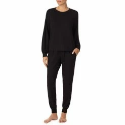 Cheapest 💯 Sanctuary Long Sleeve Crew Neck Pajama Set Heather Rose 😍