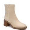 Deals ❤️ Sanctuary Primetime Leather Lug Sole Booties Oatmilk 🤩