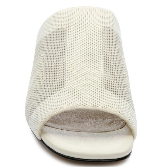 Best reviews of ๐ Sanctuary Rumble Color Block Print Knit ๐ฉด Sandals Milk โ - Image 4