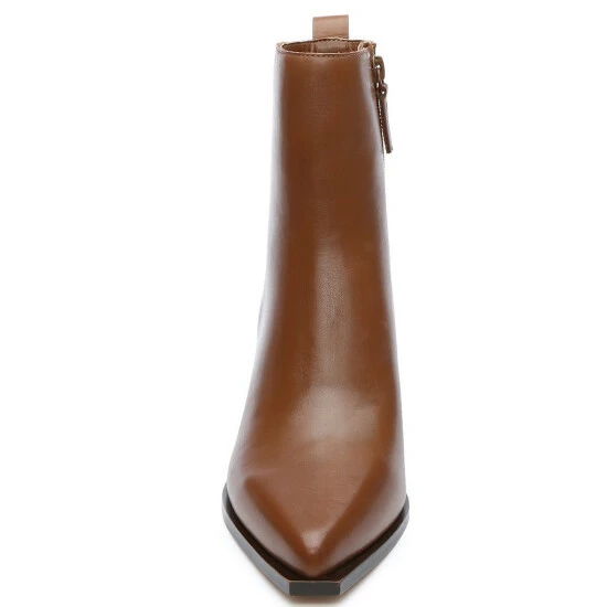 Hot Sale 🎁 Sanctuary Yolo Leather Pointed Toe Booties Bourbon 🌟 - Image 4