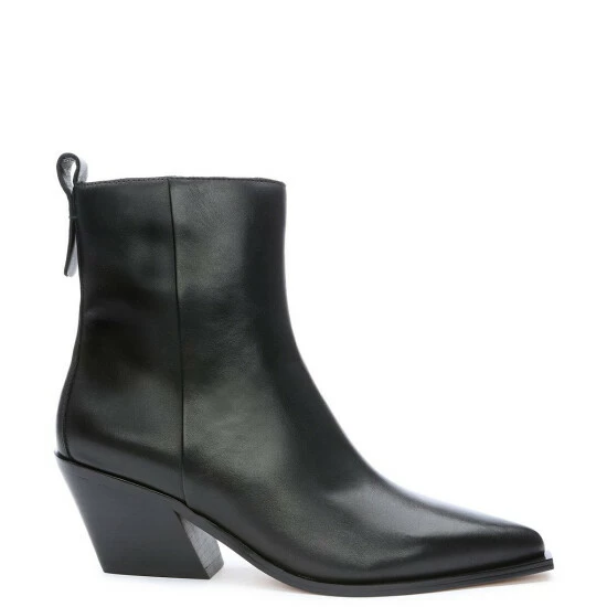 Hot Sale 🎁 Sanctuary Yolo Leather Pointed Toe Booties Bourbon 🌟 - Image 8