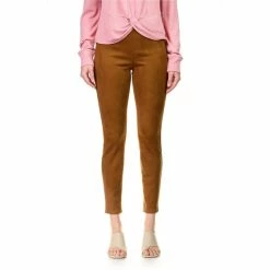 Cheap 👍 Sanctuary Runway High Rise Pull-On Faux Suede Leggings Black 🔔