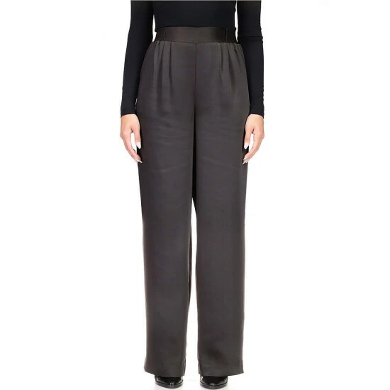 Discount ๐ Sanctuary Margot Elasticized High Rise Double Pleated Wide-Leg Pants Black ๐คฉ