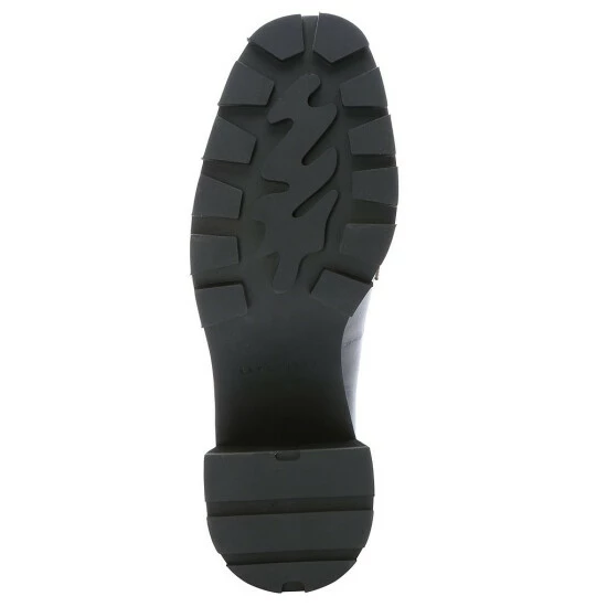 Brand new โ๏ธ Sanctuary Parkside Leather Color Blocked Block Heel Lug Sole Loafers Black/spice ๐งจ - Image 6