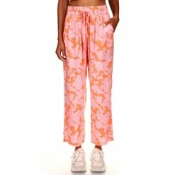 Promo 🛒 Sanctuary Carefree Floral High Rise Coordinating Crop Pants Melon Field 😀